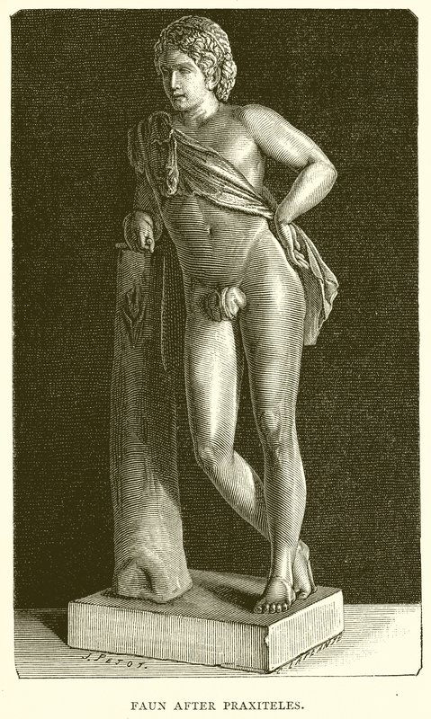 Faun etter Praxiteles av English School
