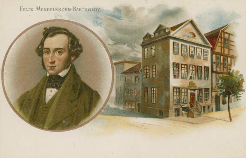 Felix Mendelssohn , tysk komponist og musiker av English School