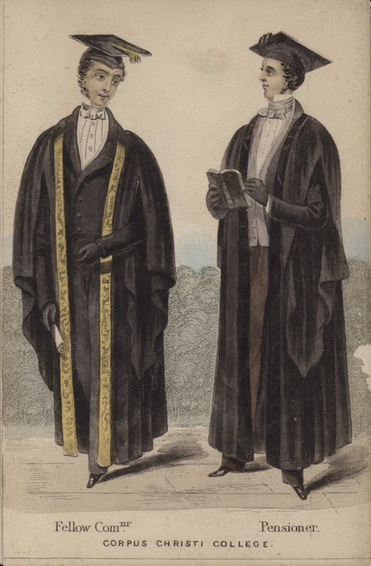 Fellow Commoner, pensjonist, Corpus Christi College av English School