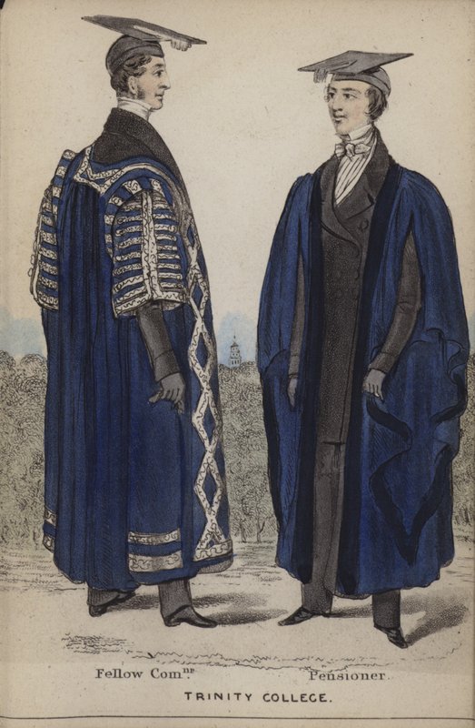 Fellow Commoner, pensjonist, Trinity College av English School