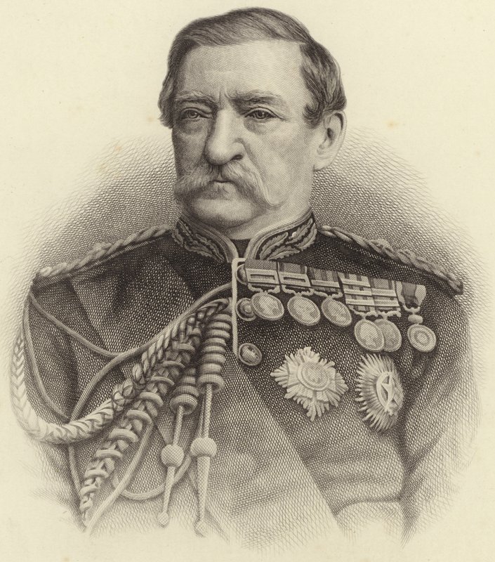 Feltmarskalk Robert Napier av English School