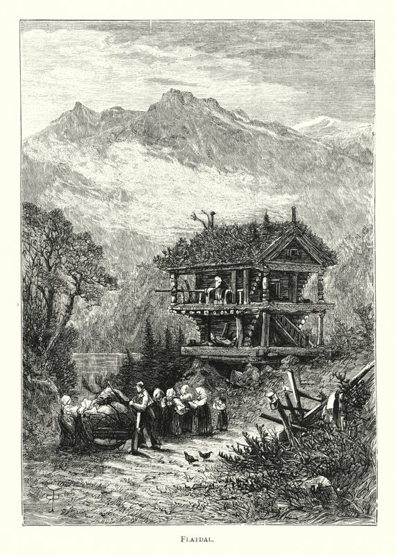 Flatdal (engraving) av English School