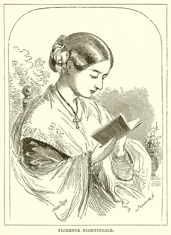 Florence Nightingale av English School