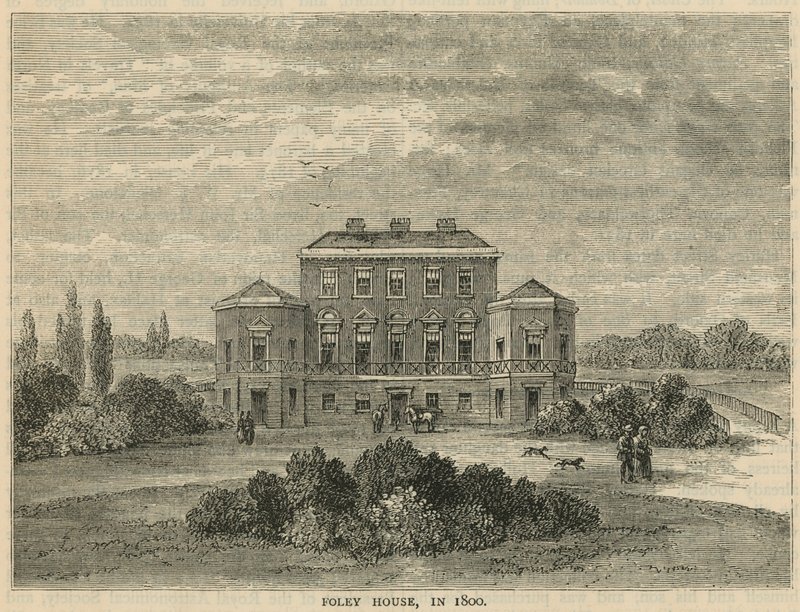 Foley House i 1800 av English School