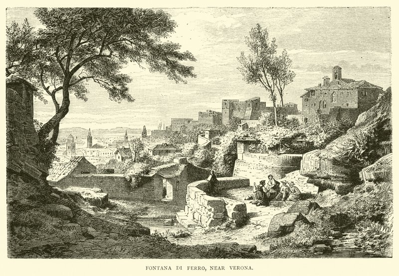 Fontana di Ferro, nær Verona av English School