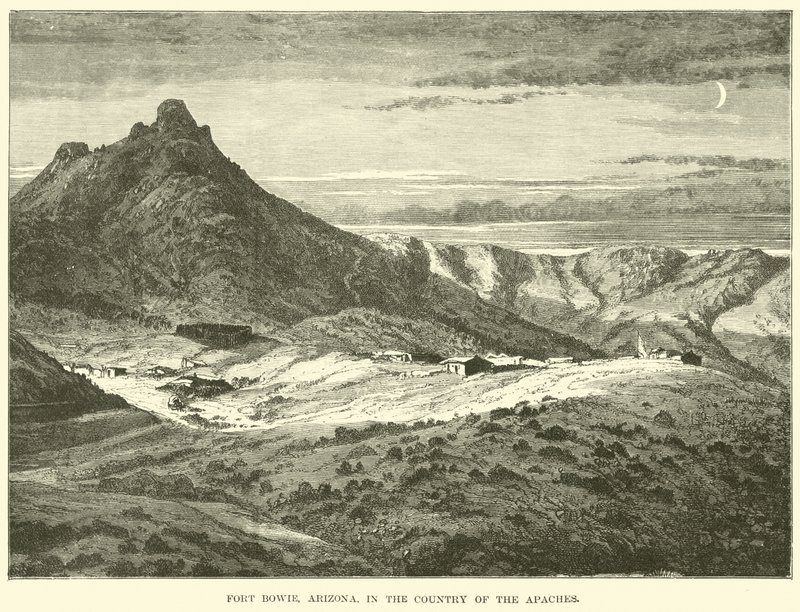 Fort Bowie, Arizona, i Apachenes land av English School