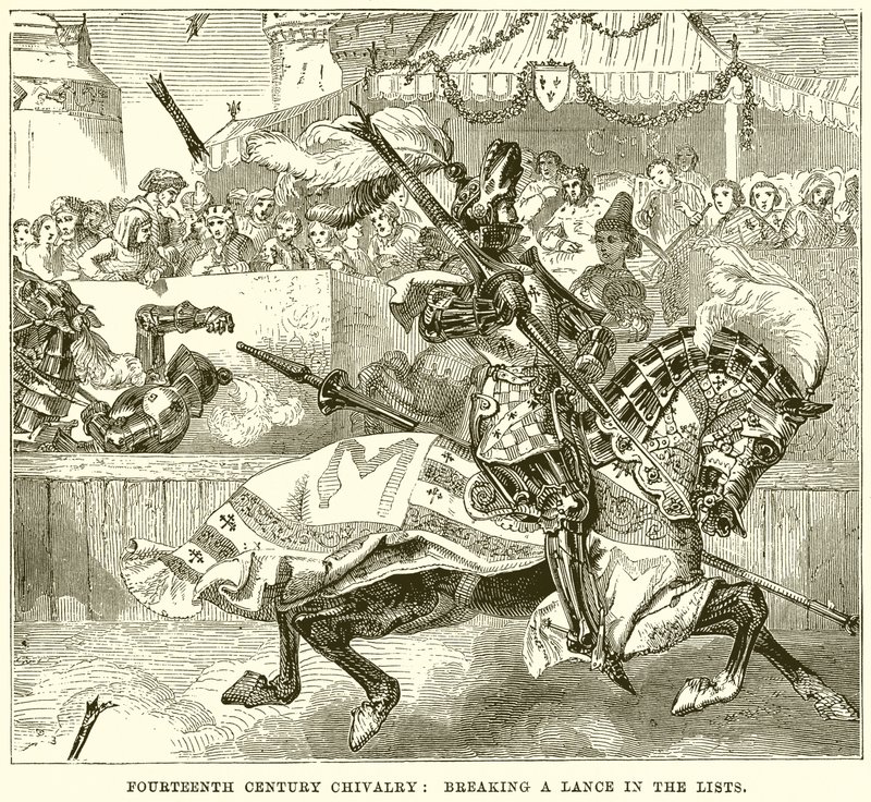 Fourteenth Century Chivalry: Breaking a Lance in the Lists av English School