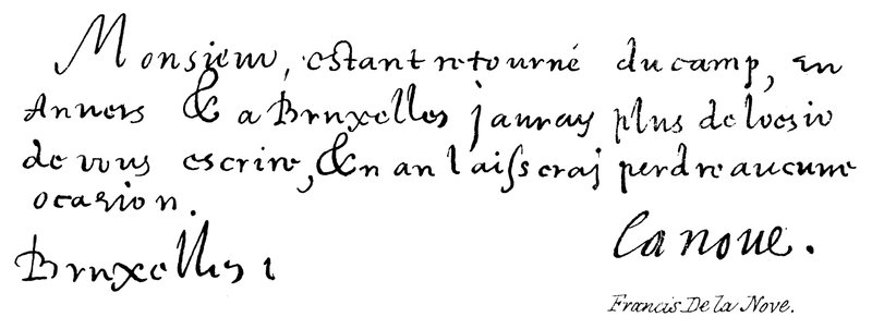 Francis De la Nove av English School