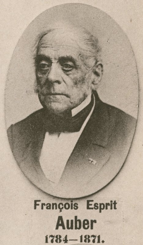 Francois Esprit Auber (gravering) av English School