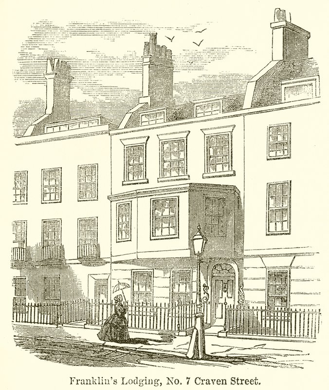 Franklins Lodging, Craven Street nr. 7 av English School