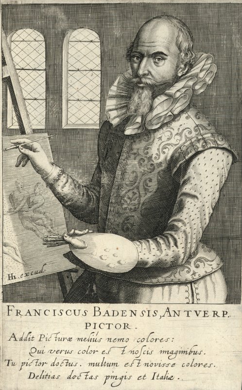 Frans Badens, maler av Antwerpen av English School