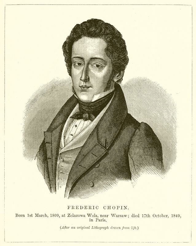 Frederic Chopin av English School