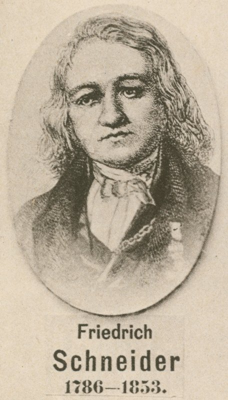 Friedrich Schneider (gravering) av English School