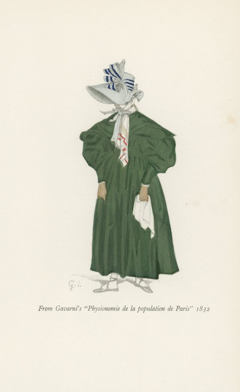 Fra Gavarnie Physiognomy of the Population of Paris 1832 av English School
