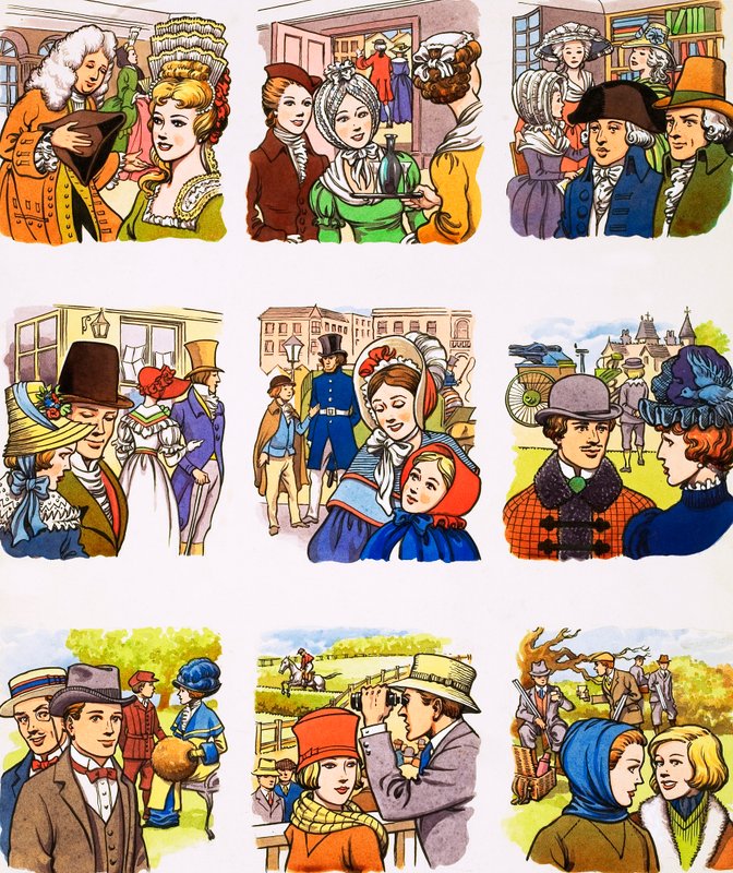 Fra da til nå: hatter og luer av English School