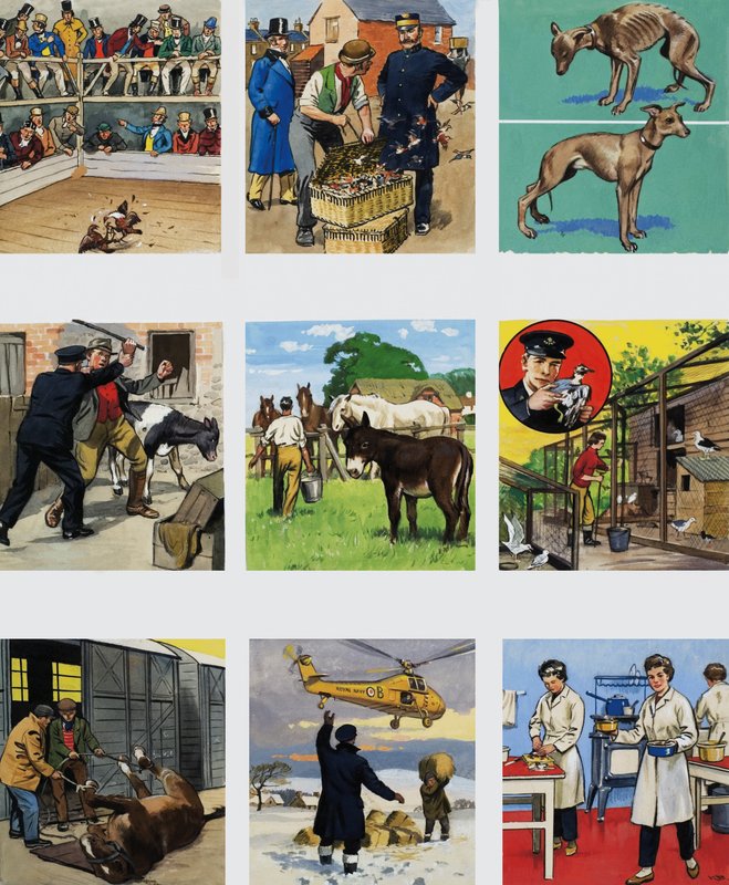 Fra da til nå: The Story of the RSPCA av English School