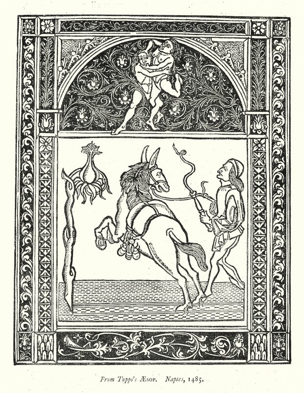 Fra Tuppos Aesop, Napoli av English School