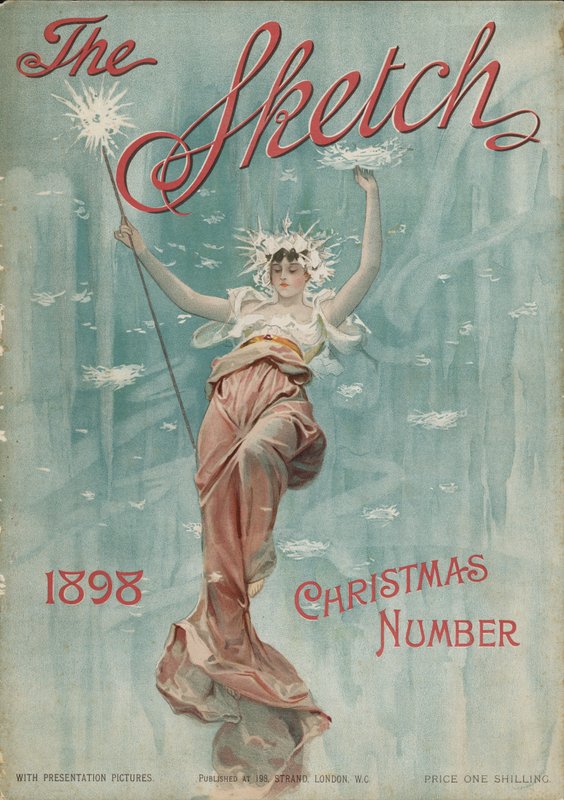 Forside av The Sketch Christmas Number, 1898 av English School