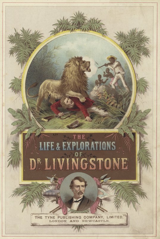 Frontispice for The Life and Explorations of David Livingstone av English School