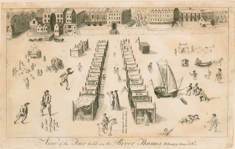 Frostmessen 1683-84 av English School