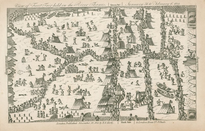 Frostmessen 1814 av English School