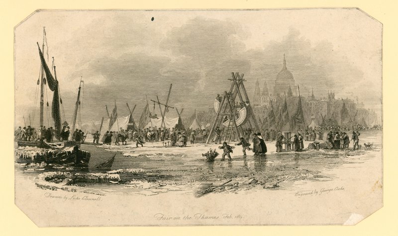 Frostmessen 1814 av English School