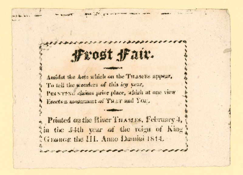 Frostmessen 1814 av English School