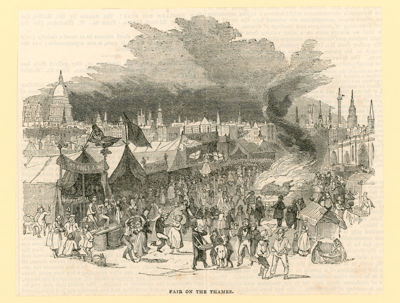 Frostmessen 1814 av English School