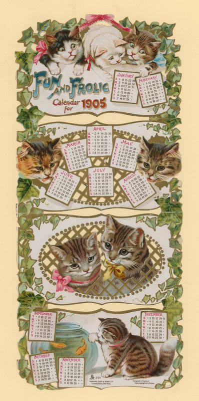 Moro og moro-kalender for 1905 av English School
