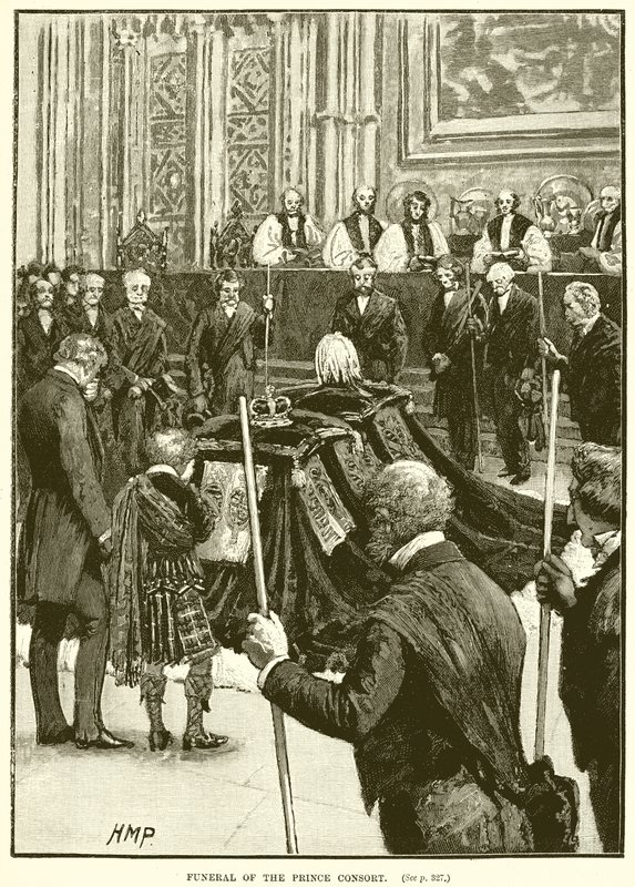 Prinsgemalens begravelse av English School