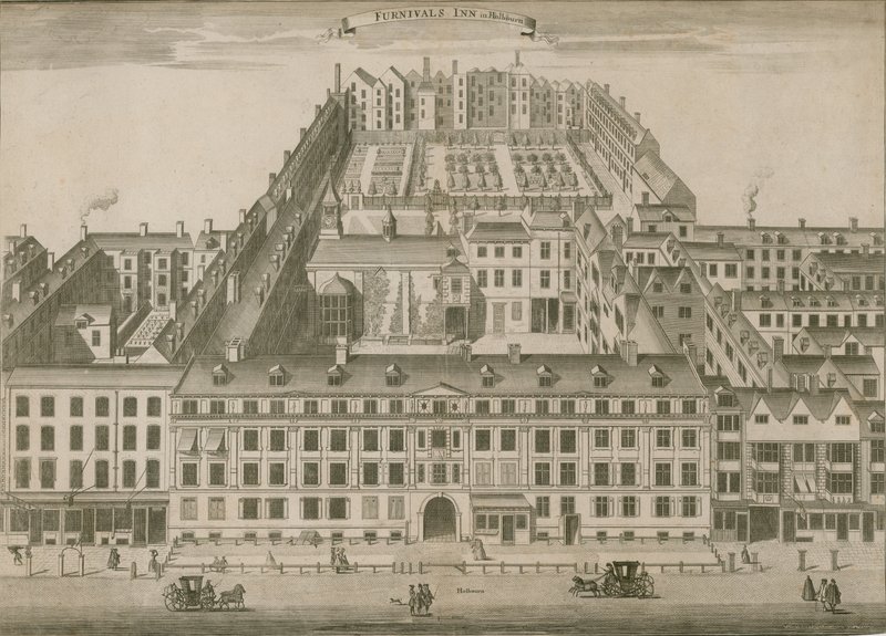 Furnivals Inn, Holborn, London av English School