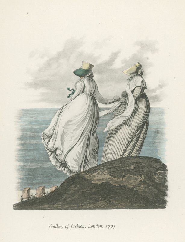 Gallery of Fashion, London, 1797 av English School