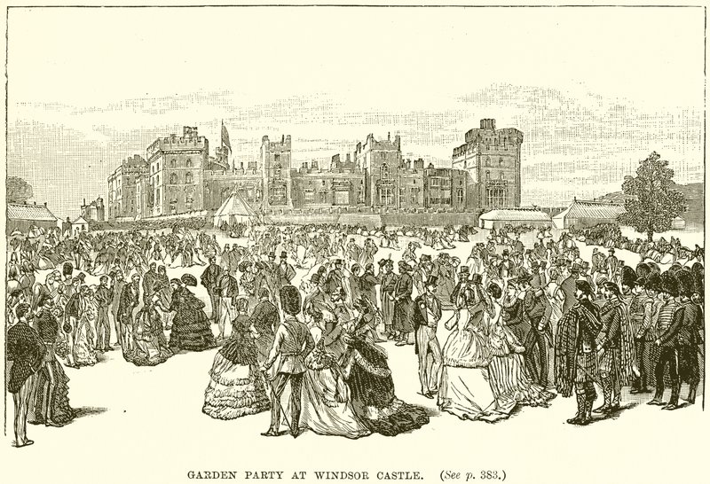 Garden Party på Windsor Castle av English School
