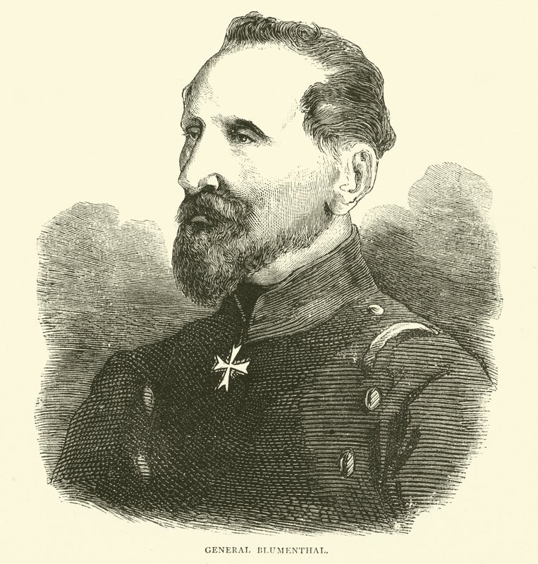 General Blumenthal, november 1870 av English School