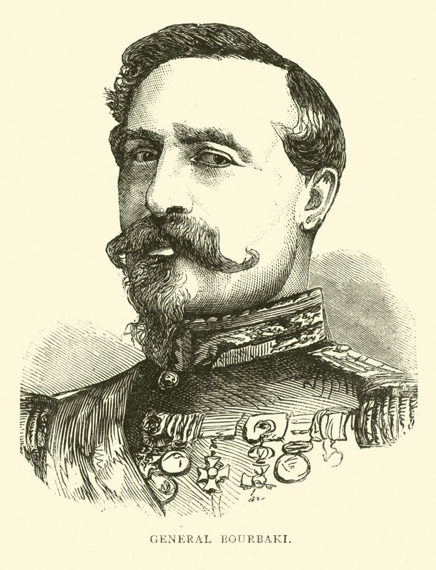 General Bourbaki, september 1870 av English School
