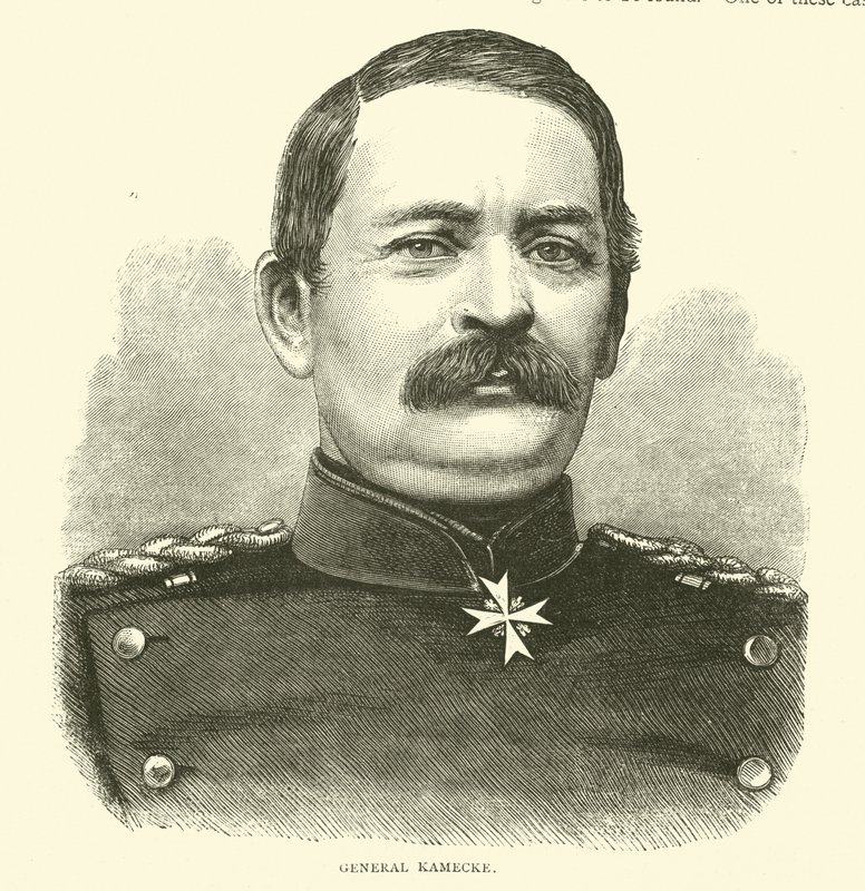 General Kamecke, oktober 1870 av English School