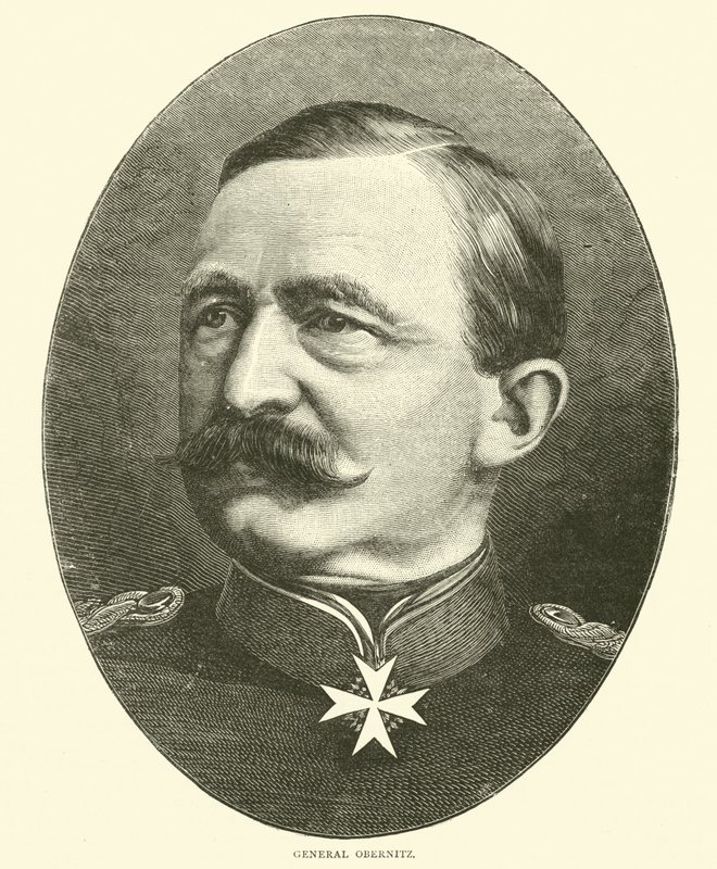 General Obernitz, oktober 1870 av English School