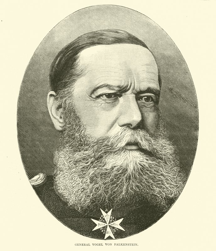General Vogel von Falkenstein, september 1870 av English School