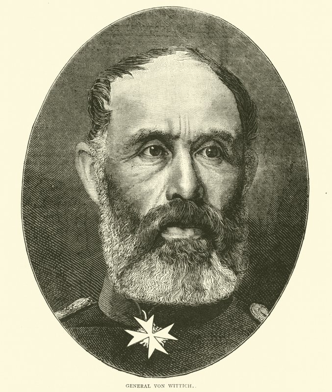 General Von Wittich, oktober 1870 av English School
