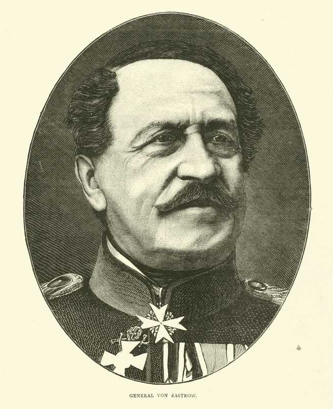 General Von Zastrow, september 1870 av English School