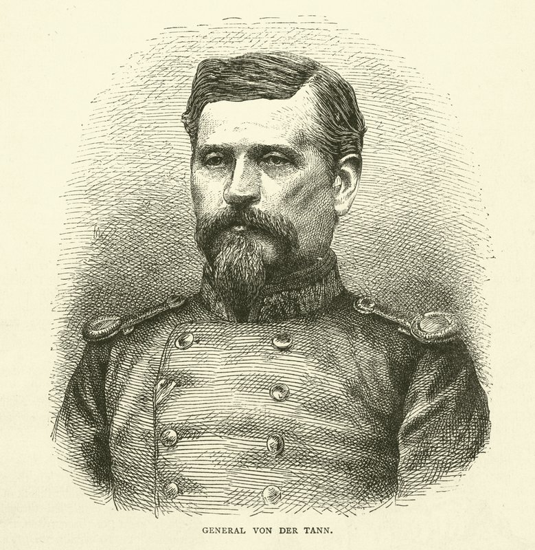 General Von der Tann, september 1870 av English School