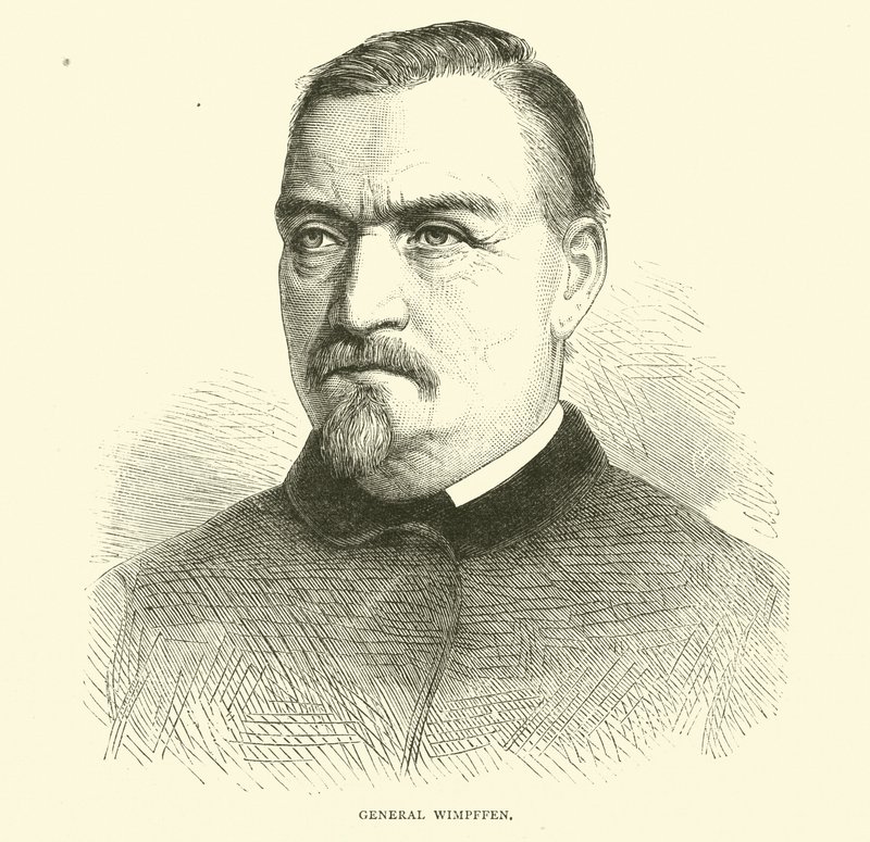 General Wimpffen, september 1870 av English School