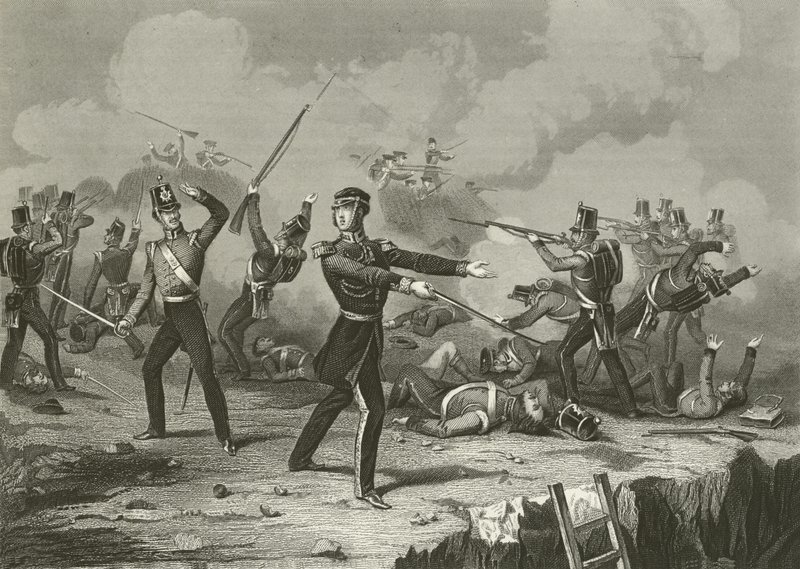 General Windham i Redan, 8. september 1855 av English School