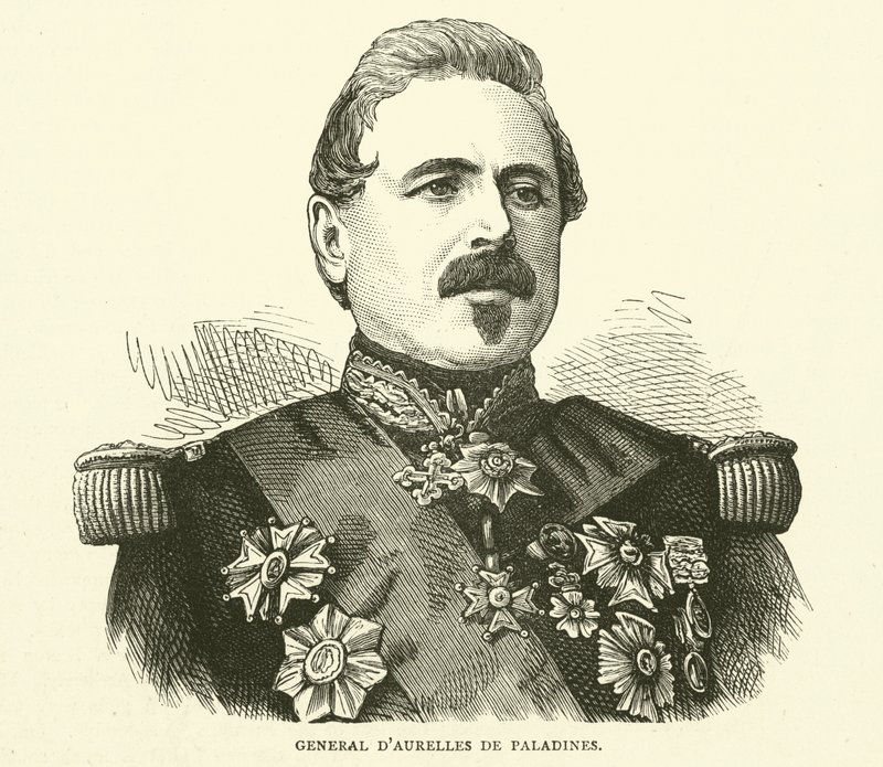 General dAurelles de Paladines, desember 1870 av English School