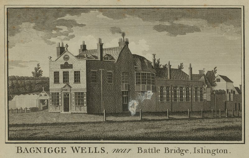 Generell utsikt over Bagnigge Wells av English School