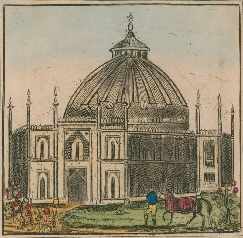 Generell utsikt over Brighton Dome av English School