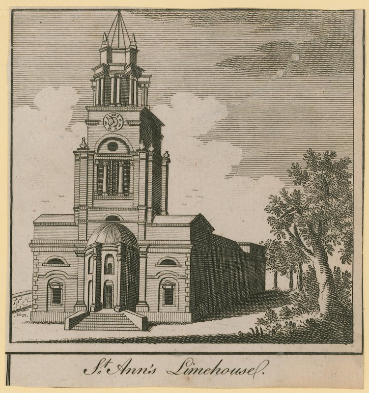 Generell utsikt over Church of St Ann av English School