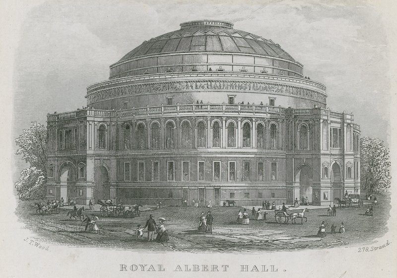 Generell utsikt over Royal Albert Hall av English School