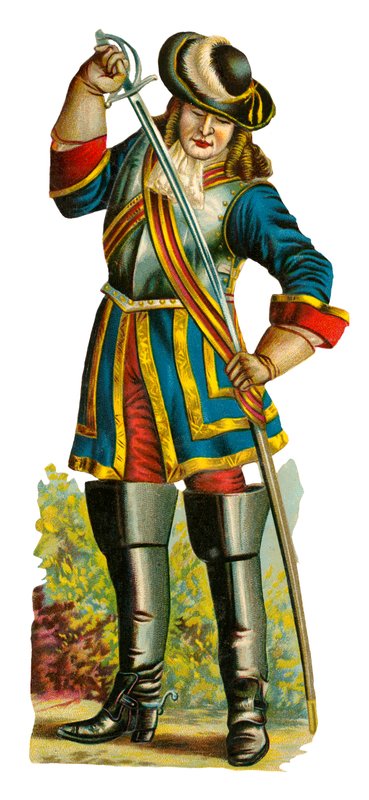 Gentleman-garde fra William IIIs tid, 1689-1702 av English School