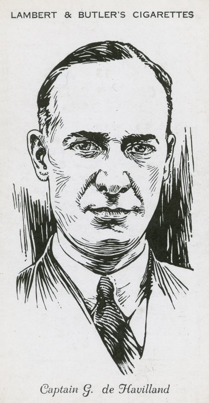 Geoffrey de Havilland, engelsk flyger og flydesigner og produsent av English School